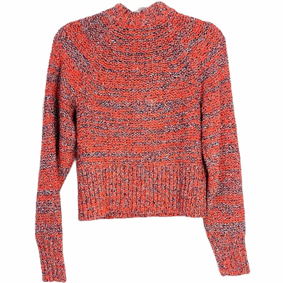 NEW Current/Elliott The Moonshine Mock Neck Chunky Knit Pullover Jumper Sweater - Picture 8 of 12